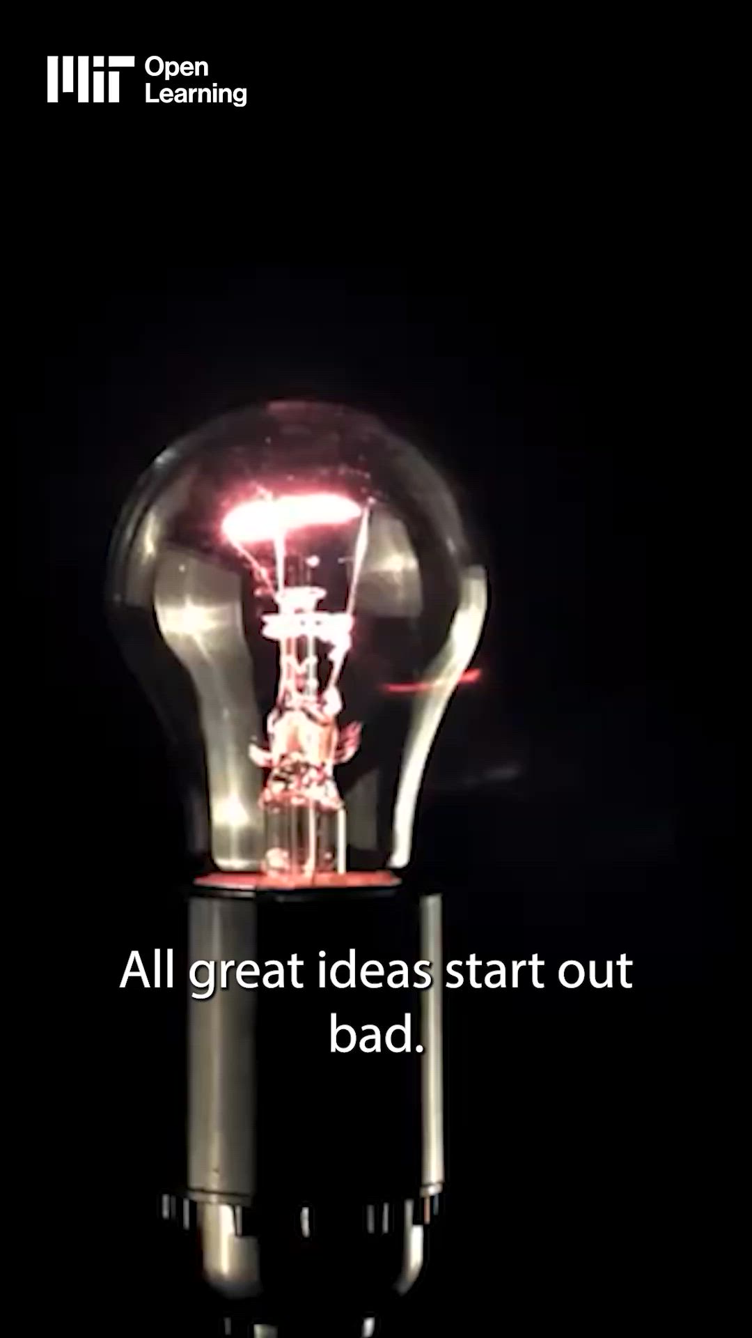 MIT: Every great idea started as a bad idea